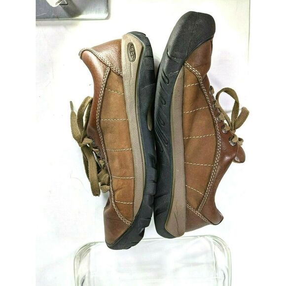 Keen Women’s Size 10 US Presidio Hiking Shoe Bootie Walking Brown Tan Lace Up - Picture 4 of 12